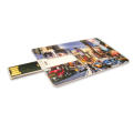 Slim Credit Card USB Flash Drive with Full Color Printing for Freesample